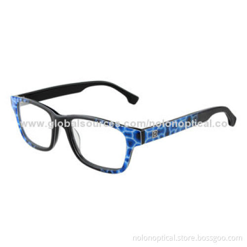 Spot Acetate Material Eyeglasses Frame